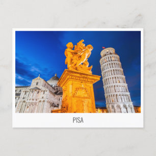 Pisa, Italy postcard
