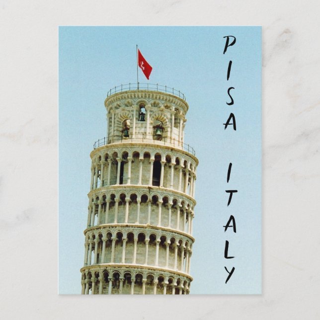 pisa italy postcard (Front)