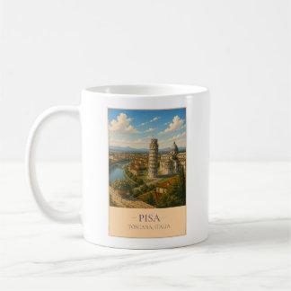 Pisa, Italy – Vintage Travel Mug