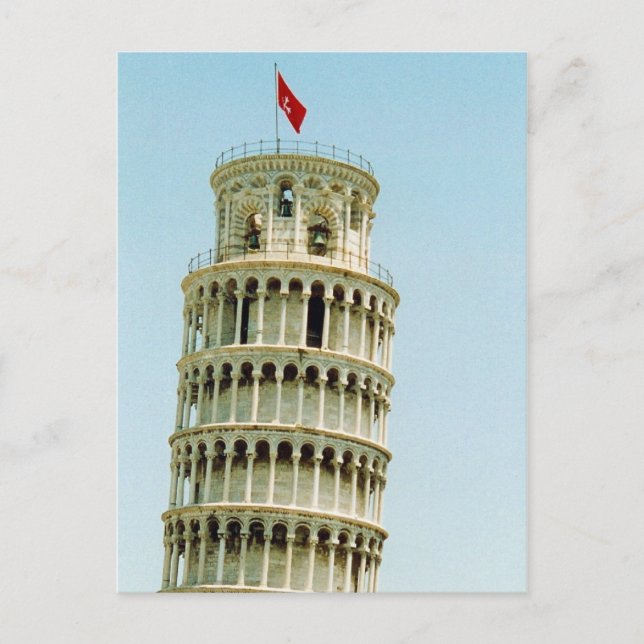 pisa leaning postcard (Front)