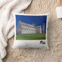 Pisa Leaning Tower Night Panorama Italy Gift