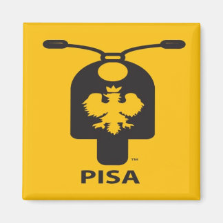 Pisa Scooter Magnet
