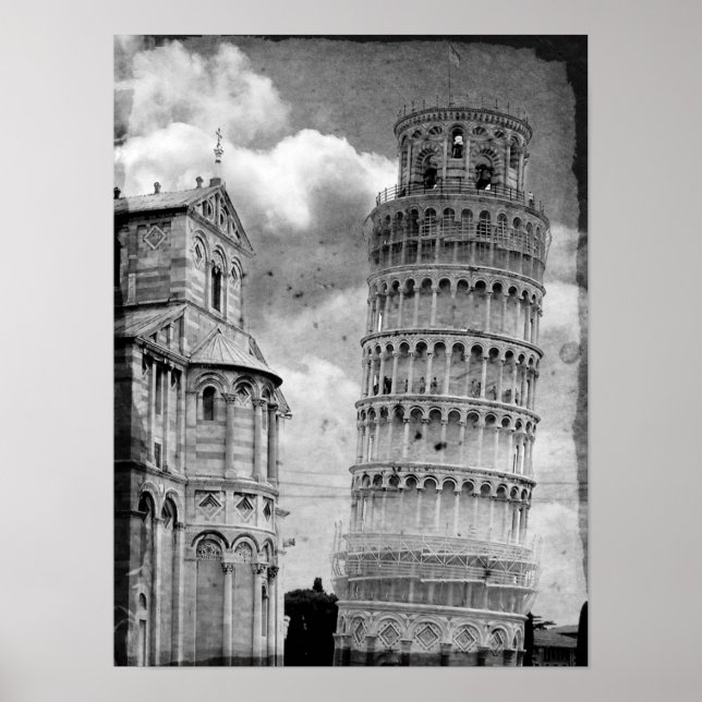 Pisa Tower Poster (Front)