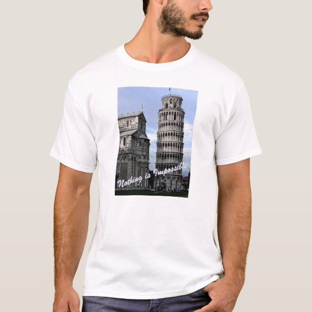 PISA Tower T Shirt (Front)