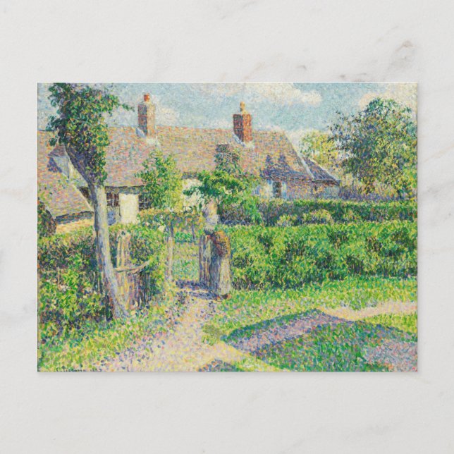 Pisarro Artwork Postcard (Front)