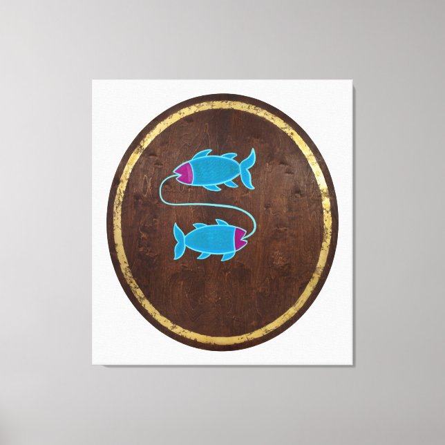 Pisces 2008 canvas print (Front)