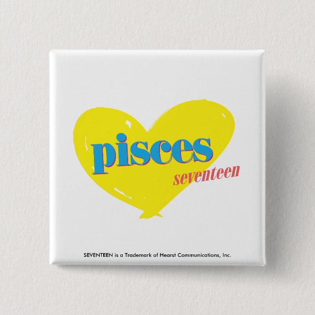 Pisces 3 15 cm square badge (Front)