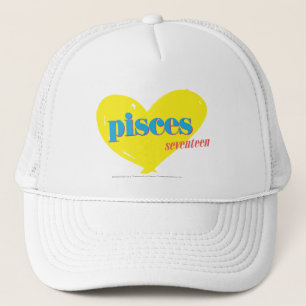 Pisces 3 trucker hat