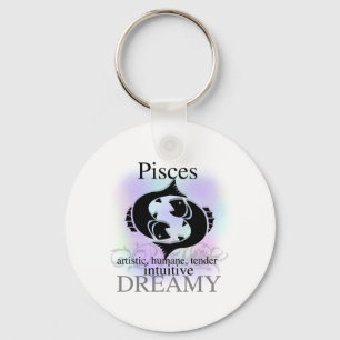 Pisces About You Key Ring