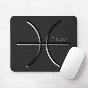PISCES, Abstract Design of the Zodiac Sign, T-Shi Mouse Mat