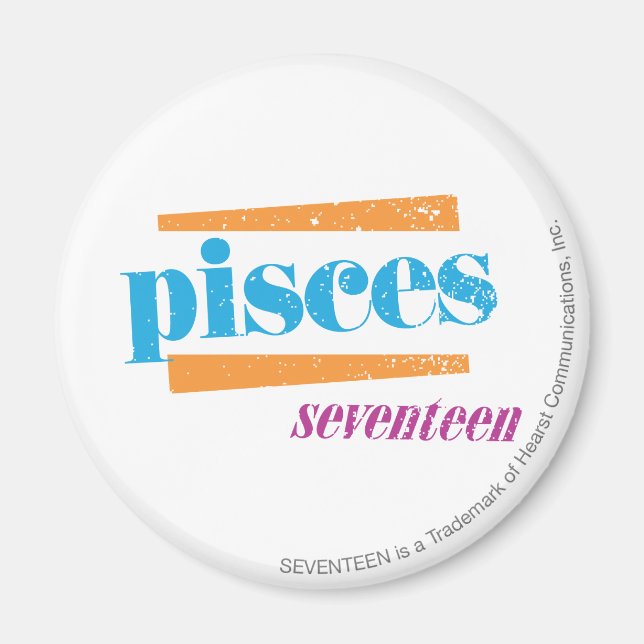 Pisces Aqua Magnet (Front)