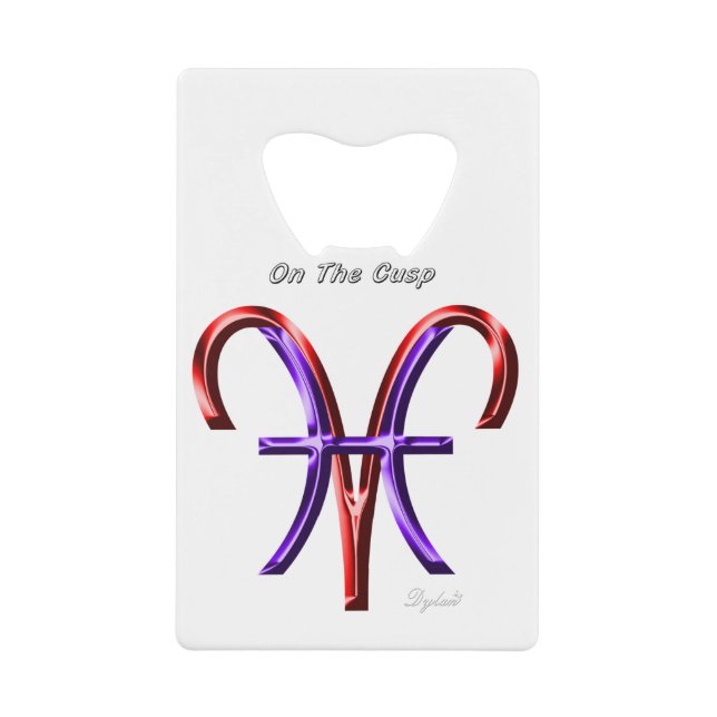 Pisces Aries On The Cusp Astrology Zodiac Sign (Front)