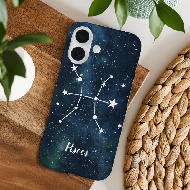 Pisces | Astrological Zodiac Sign Constellation Case-Mate iPhone Case (Creator Uploaded)