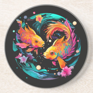 Pisces Astrology Sign Coaster