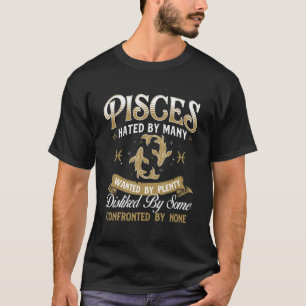 Pisces Astrology Symbol Zodiac Sign Horoscope Birt T-Shirt