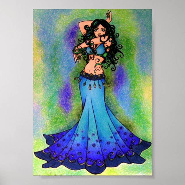 Pisces Belly Dancer  Poster (Front)