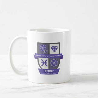 Pisces Birthday Crest™ for February 19-29 Mug