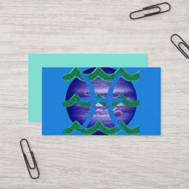 Pisces Business Card (Front/Back In Situ)
