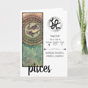 Pisces Card