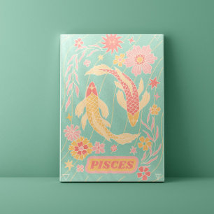 Pisces Celestial Zodiac Pastel Dreams Wall Arts Canvas Print