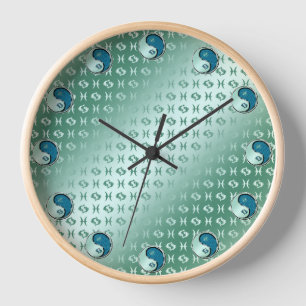 Pisces Clock