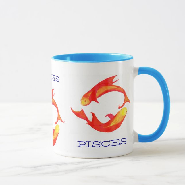 'Pisces' Coffee Mug (Right)