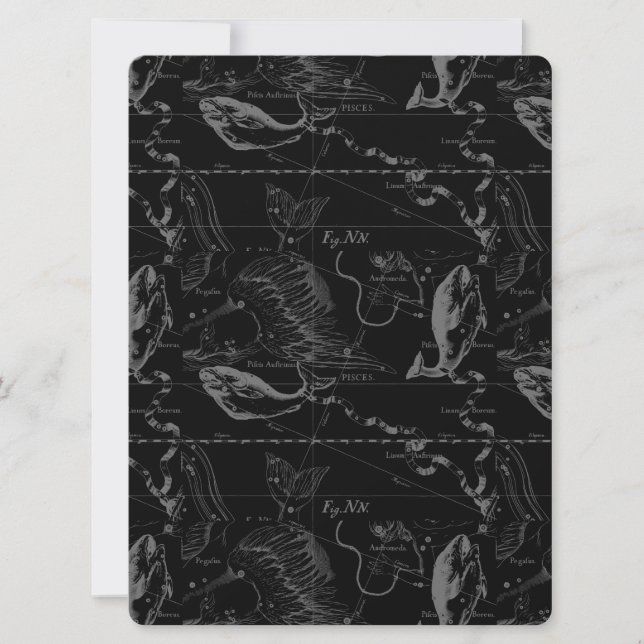 Pisces Constellation Hevelius 1690 Feb19 -March 20 (Front)