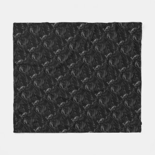 Pisces Constellation Hevelius 1690 Feb19 -March 20 Fleece Blanket