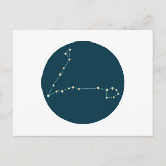 Pisces Constellation Postcard