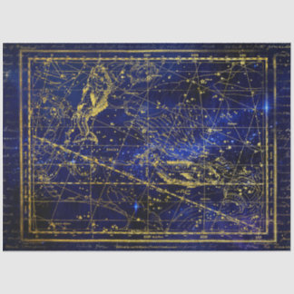 pisces constellation tissue paper