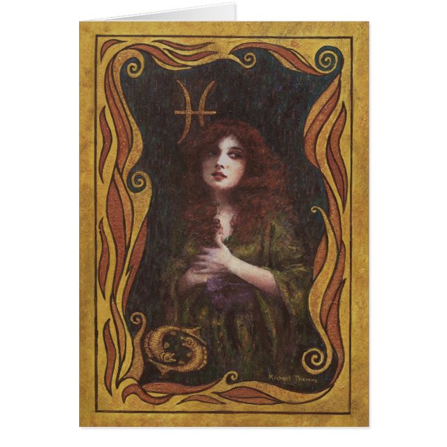 Pisces Decorative Figure Design (Front)