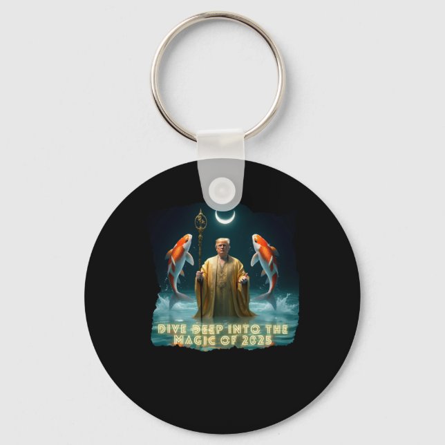 Pisces Design 2025  Key Ring (Front)