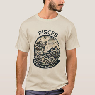 Pisces Dreamweaver Tee: Fluent in Daydreams T-Shirt