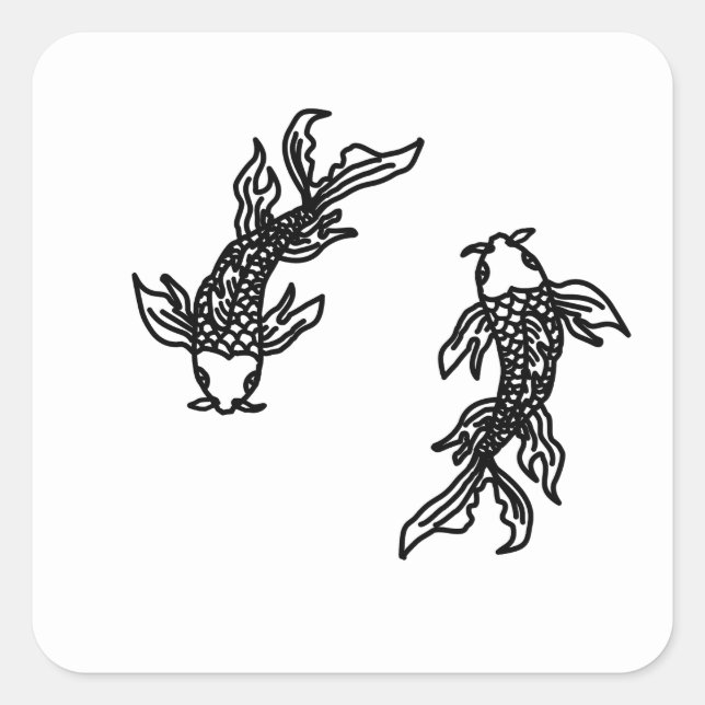 Pisces Driftwave Emblem Sticker – Soft Water Sign  (Front)