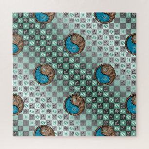 Pisces & Earth Rabbit Jigsaw Puzzle