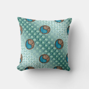 Pisces & Earth Snake Cushion