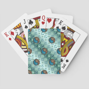 Pisces & Earth Snake Playing Cards