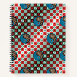 Pisces & Earth Tiger Notebook