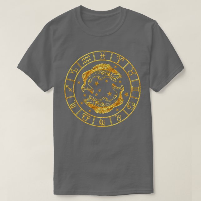 Pisces Feb 20 Mar T-Shirt (Design Front)