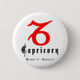 Pisces, February 19 - March 20 6 Cm Round Badge