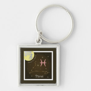 Pisces February 19 to March 20 Schlüsselanhänger Key Ring