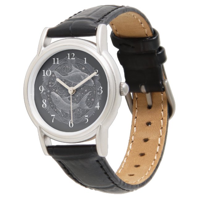 Pisces (February 19 to March 20) Watch (Angled)
