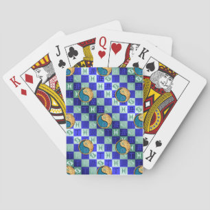 Pisces & Fire Ox Playing Cards