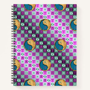 Pisces & Fire Rooster Notebook