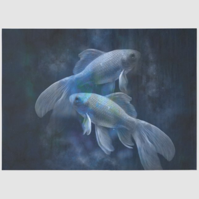 Pisces Fish Tissue Paper (Front)