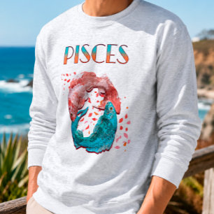 Pisces Fish Zodiac Horoscope Water Astrology Sign Sweatshirt
