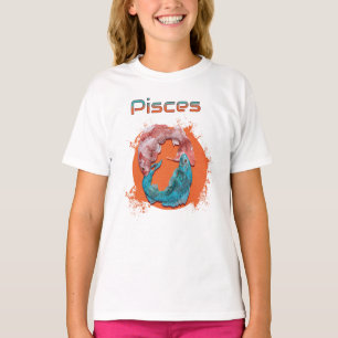 Pisces Fish Zodiac Horoscope Water Astrology Sign T-Shirt