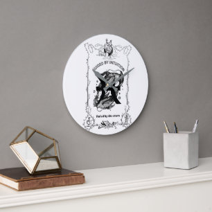 Pisces Intuition Celestial Design Large Clock