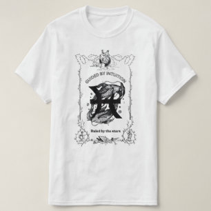 Pisces Intuition Celestial Design T-Shirt