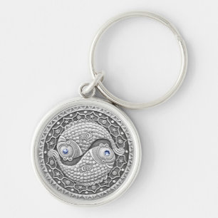 Pisces key chain